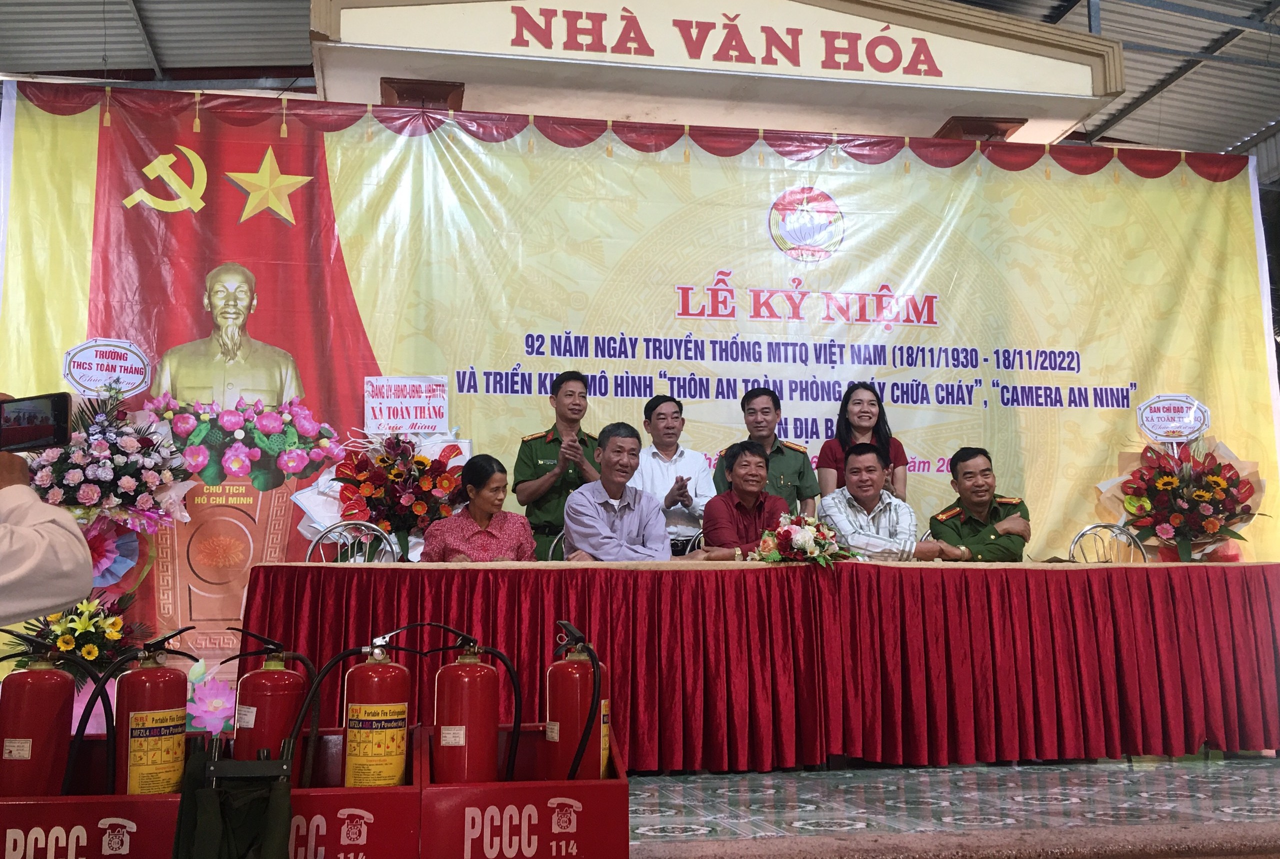 Xã Toàn Thắng (Tiên Lãng): Giao ước thi đua thực hiện các mô hình an ninh trật tự